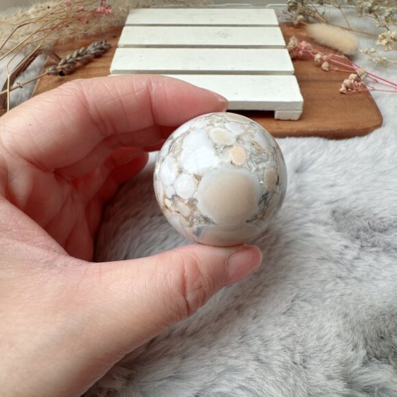 Small King Cobra Jasper Sphere - Picture 3 of 6